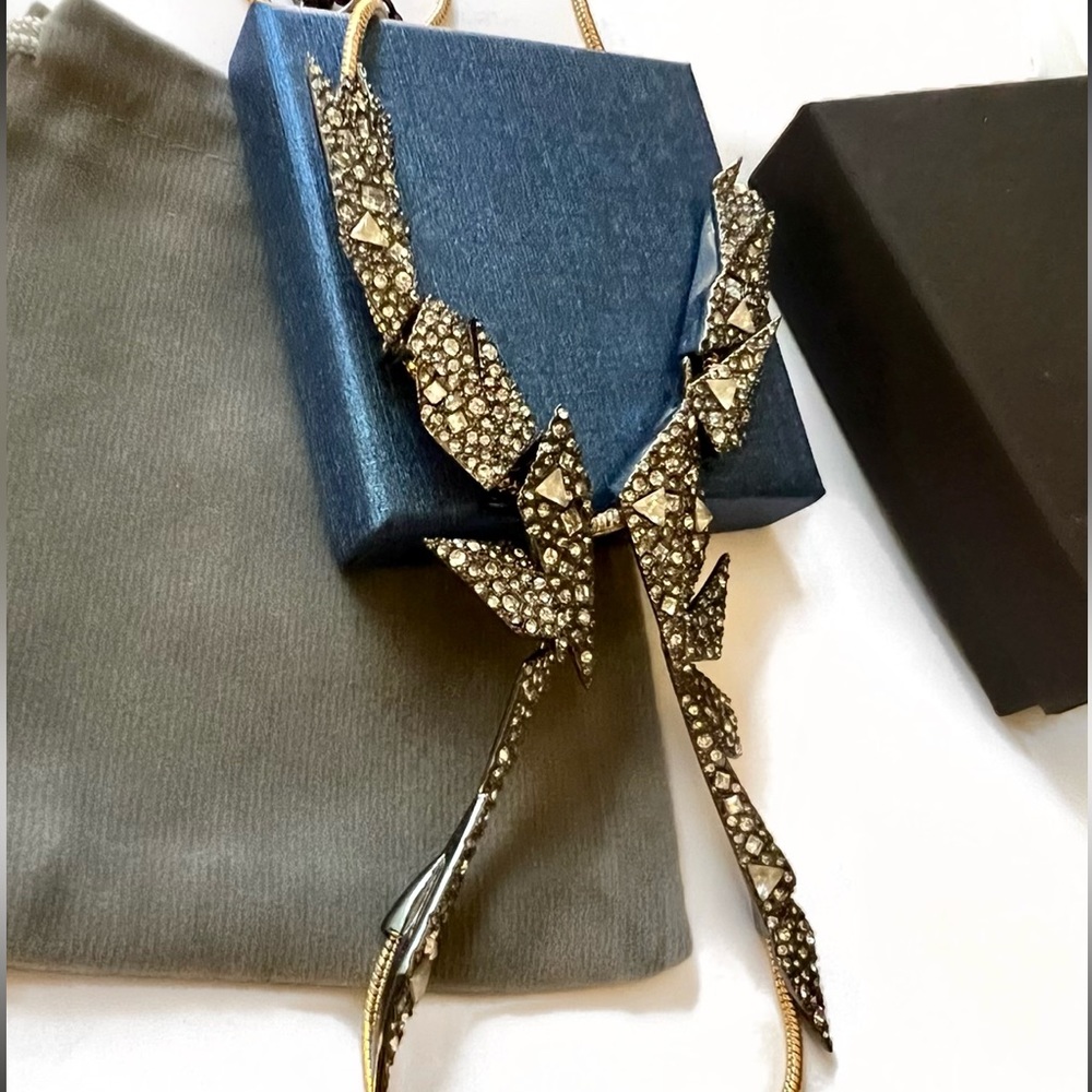 ALEXIS BITTAR Origami Bib Necklace - Picture 5 of 8